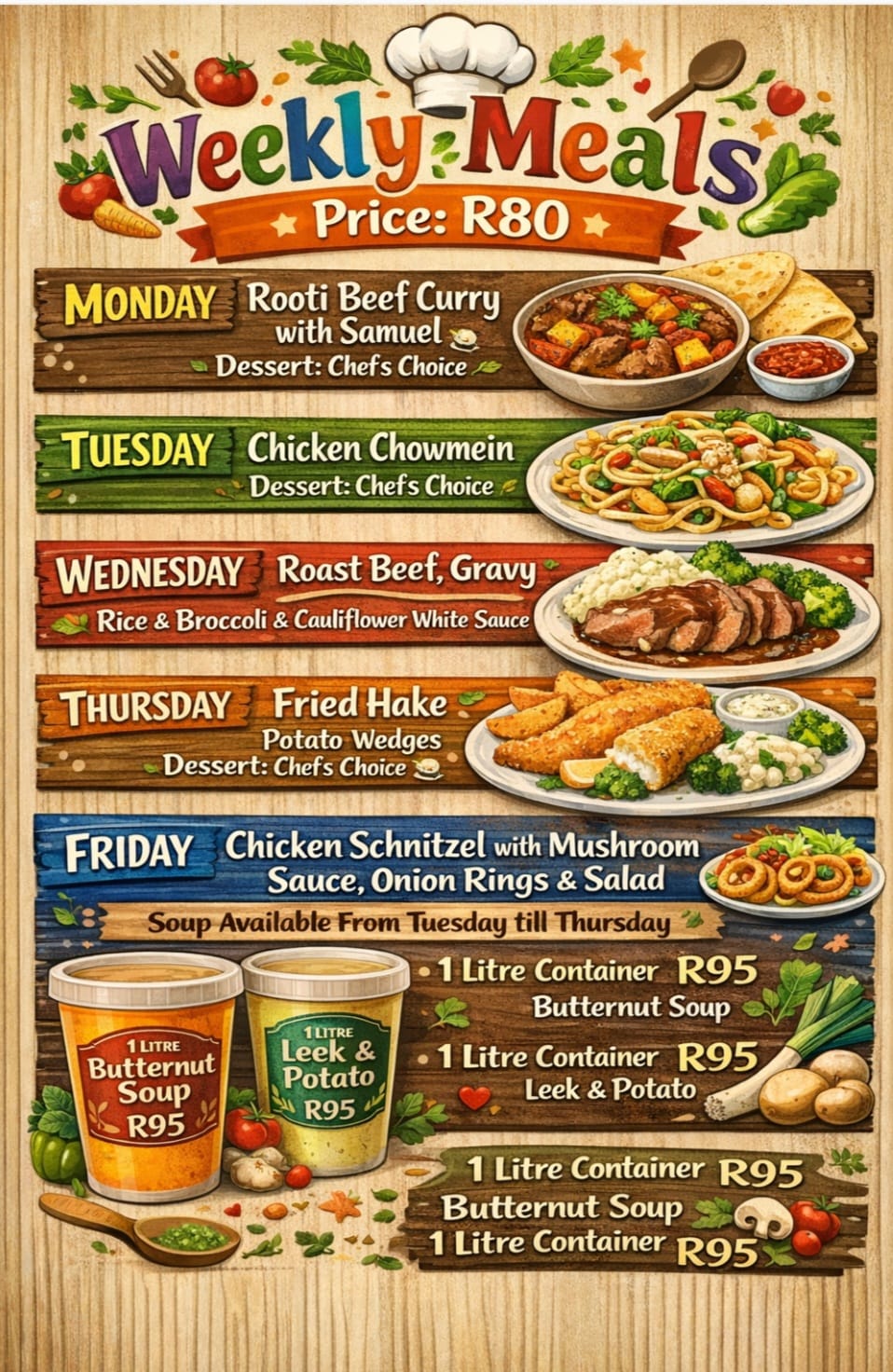 Weekly Menu